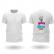 Camiseta Algodão com Estampa (cores)