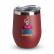 Copo Térmico Oval Alumínio 360ml