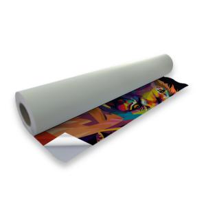 Adesivo vinilico Impressão Digital UV m² Lona Tamanhos variados 4x0 Impressão Digital UV Brilho Corte reto (sem acabamento) 