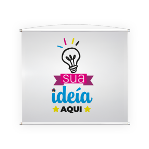 BANNER 90X60 Lona 90x60 Impressão Digital UV   