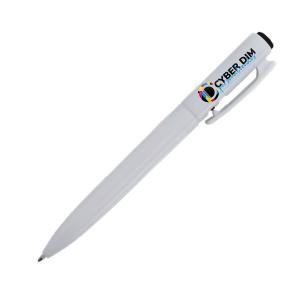 Caneta Plástica - 01091C Plástico PVC 13,1x1,2 4X0   