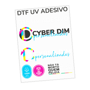 DTF UV - METRO DTF UV  5x0 - CYMKW  Verniz 