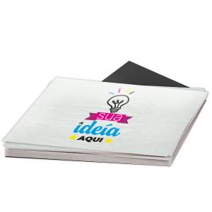 Imã com calendário 5x8 - Pacote com 25un. Couchê 5x8cm 4x0 Impressão a laser Brilho  