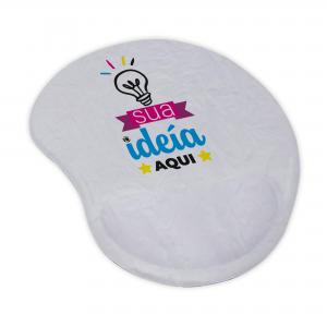 Mousepad com almofada  24 x 19 4x0 Sublimado   
