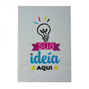 Placa PVC A3 29X42 Placa PS + Adesivo Vinifico 29x42 4x0  Corte Reto 