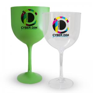 Taça Gin Translucida e Solida      